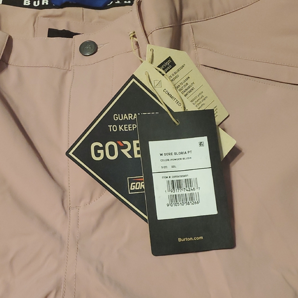 Burton Gore-Tex Ski Snowboard Pants -Blush XXL
